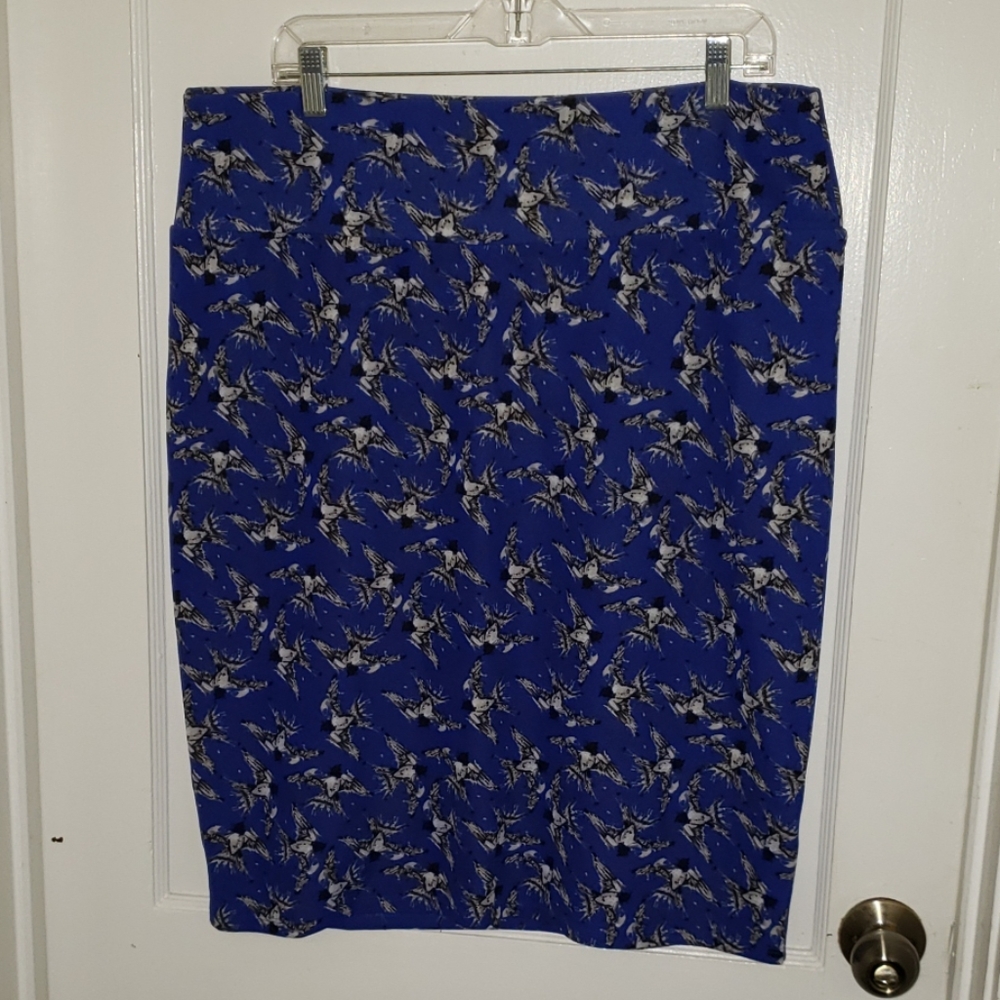 LuLaRoe Cassie Pencil Skirt 3XL